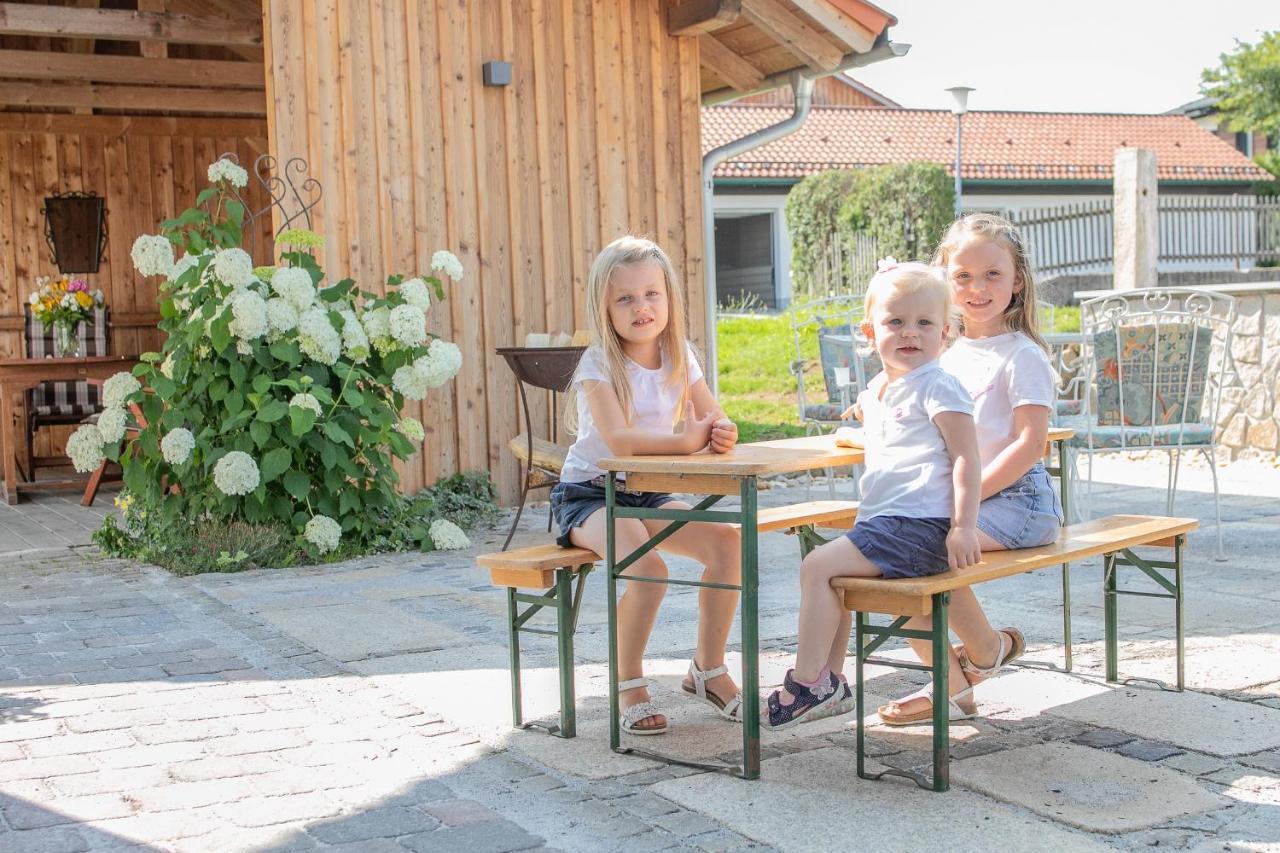 Ferienhof Naderhirn - Bauernhof Wegscheid Bagian luar foto