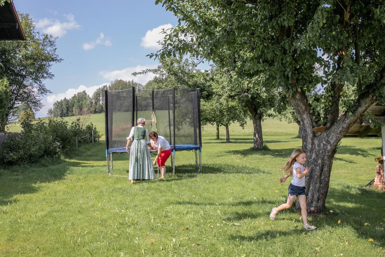 Ferienhof Naderhirn - Bauernhof Wegscheid Bagian luar foto