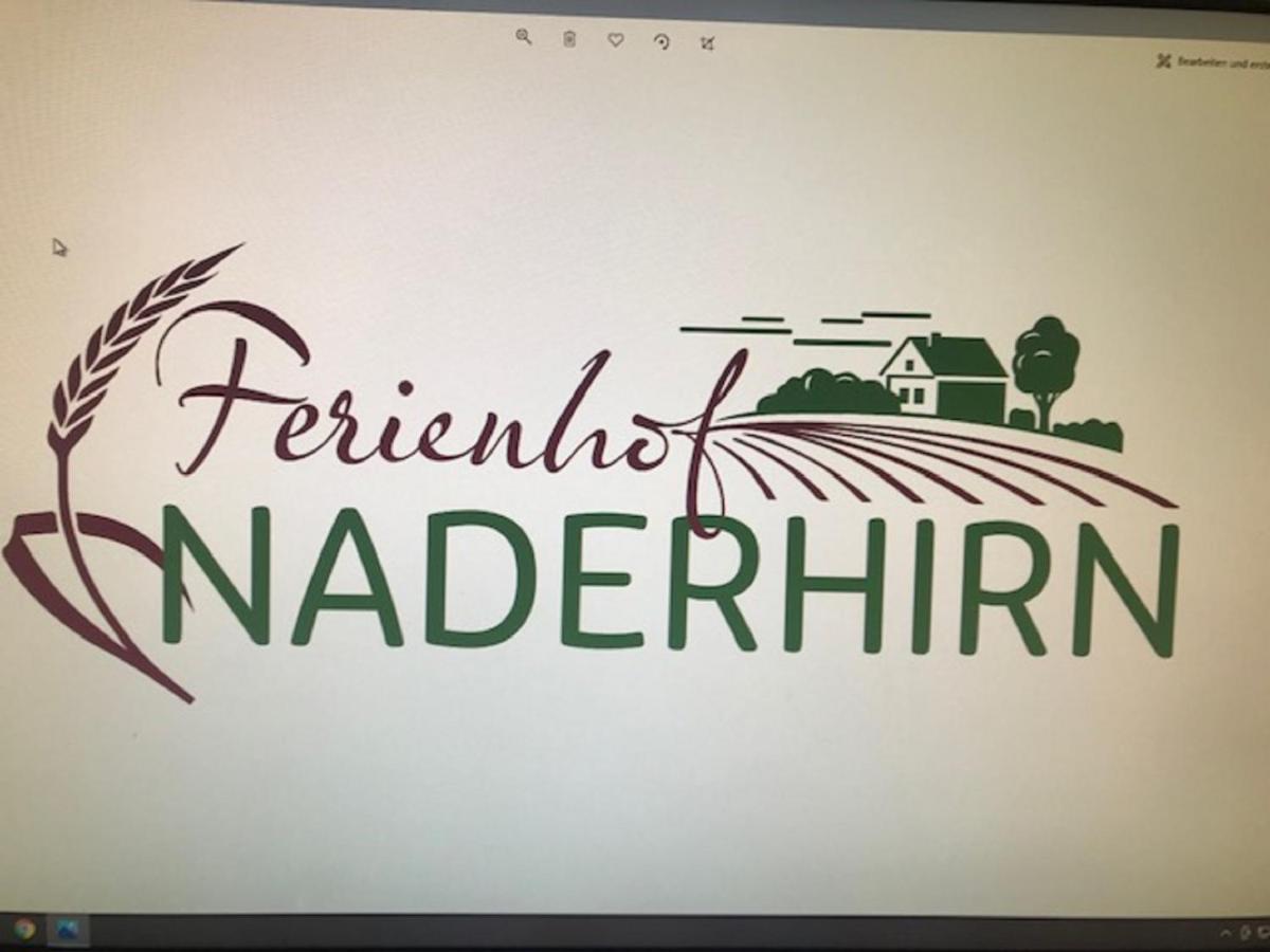 Ferienhof Naderhirn - Bauernhof Wegscheid Bagian luar foto